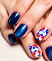  女性美甲特写素材1201#横屏 	 