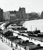 上海外滩历史风貌全景4405#横屏 