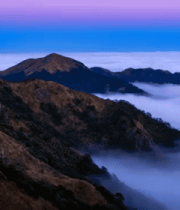 山脉云海自然风光全景2860#横屏 