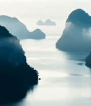 山水云雾自然风光全景4733#横屏 