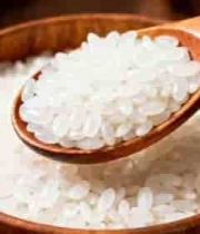  木勺盛着大米特写683#横屏 	 