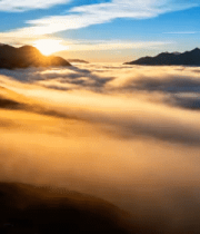 山间云海日出景象(1)5079#横屏 