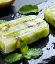  猕猴桃冰棍特写3059#横屏 	 