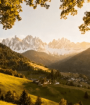 山间森林自然风光5067#横屏 