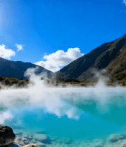 山间湖泊自然风光(1)4697#横屏 