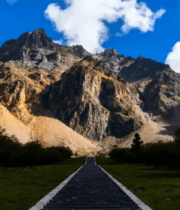 山间步道自然风光3745#横屏 