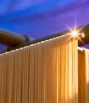  晾晒中的手工面条素材390#横屏 	 