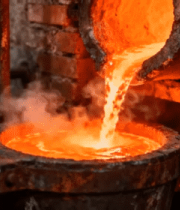 熔炉中钢铁冶炼场景3612#横屏 