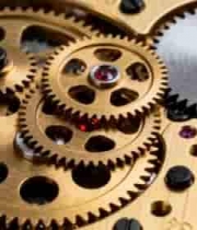  机械齿轮特写1634#横屏 	 
