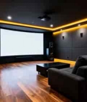  家庭影院室内场景素材2543#横屏 	 