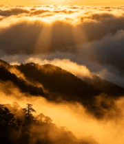 日出云海山林自然风光4294#横屏 