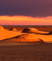 沙漠日落自然风光素材766#横屏 