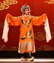  京剧演员舞台表演瞬间1821#横屏 	 