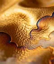  金色绸缎纹理特写1847#横屏 	 