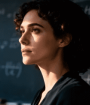 女性在黑板前授课场景4898#横屏 