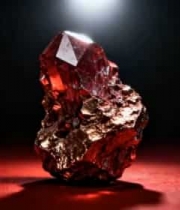  红色宝石特写1165#横屏 	 -