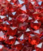  红色钻石微距特写画面1345#横屏 	 