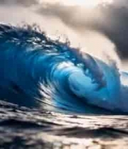  海洋巨大浪花特写1273#横屏 	 - 