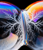 梦幻彩色气泡特写131#横屏 