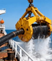 轮船码头装卸作业场景3536#横屏 