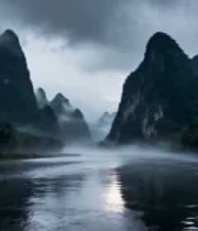  桂林漓江山水风景115#横屏 	 -