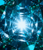 蓝色钻石通道影视背景素材4820#横屏 