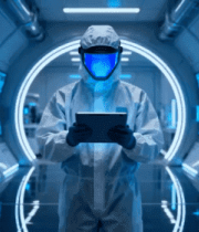 科研人员在科技实验室操作2792#横屏 