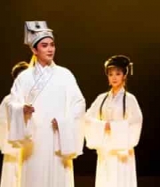  古装戏曲演员舞台表演2998#横屏 	 