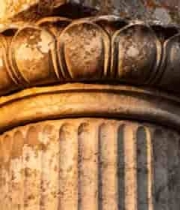  古老石柱特写2771#横屏 	 