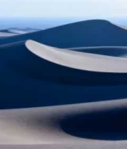  广袤沙漠沙丘全景1039#横屏 	 