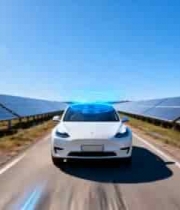  公路上行驶的新能源汽车(1)2164#横屏 	 