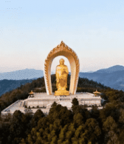 九江东林大佛全景5387#横屏 