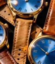 多款皮质表带手表特写1329#横屏 	 