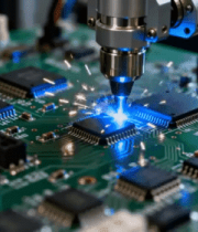 机械加工电路板特写2148#横屏 