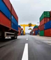  港口集装箱运输场景1685#横屏 	 -