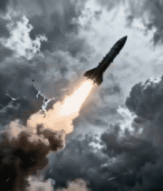 火箭升空云层背景素材4128#横屏 