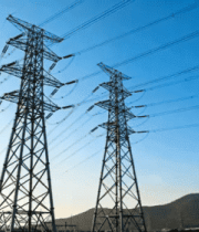 户外高压输电塔与电线素材3128#横屏 