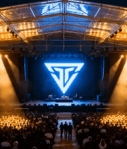 户外舞台音乐会观众场景529#横屏 