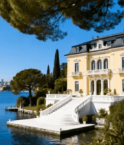 湖畔豪华别墅全景3148#横屏 