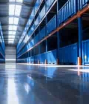  大型仓库内部货架素材741#横屏 	 