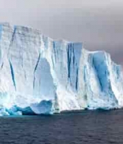  冰川海岸自然景观素材2301#横屏 	 