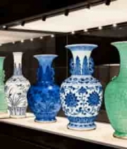  博物馆陈列的精美瓷器2863#横屏 	 - 