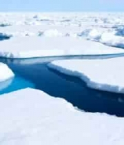  北极冰川漂浮景象2860#横屏 	 