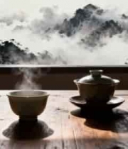  中式茶室品茗意境3204#横屏 	 