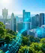  智慧城市与自然融合3173#横屏 	 