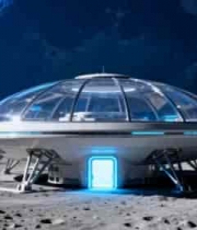  月球基地科幻场景3070#横屏 	 