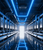 工业机房内管道与电气设备2257#横