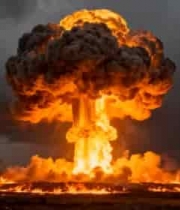  震撼核爆炸蘑菇云3141#横屏 	 