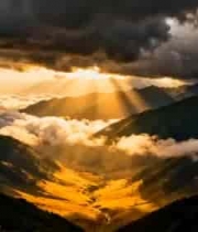  云海山脉日出延时3105#横屏 	 - 