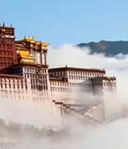  云海中的布达拉宫3109#横屏 	 -